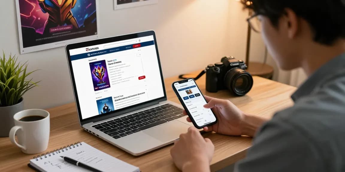 Ratutogel, pengguna menikmati layanan taruhan online di rumah dengan antarmuka responsif.