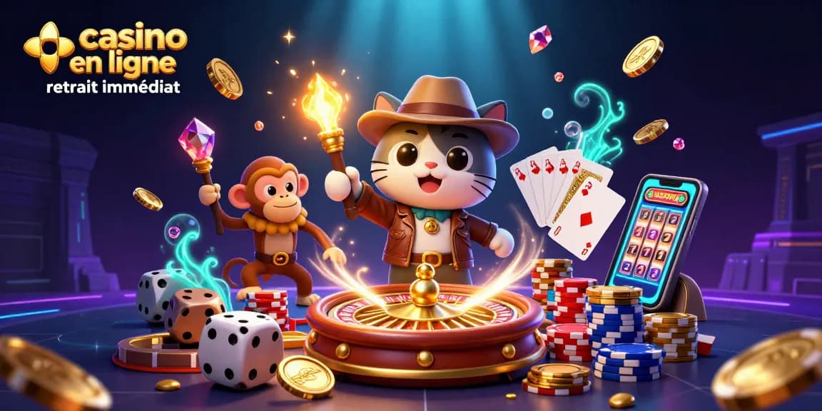 Tout sur casino en ligne retrait immédiat : Le guide complet pour les joueurs en 2026