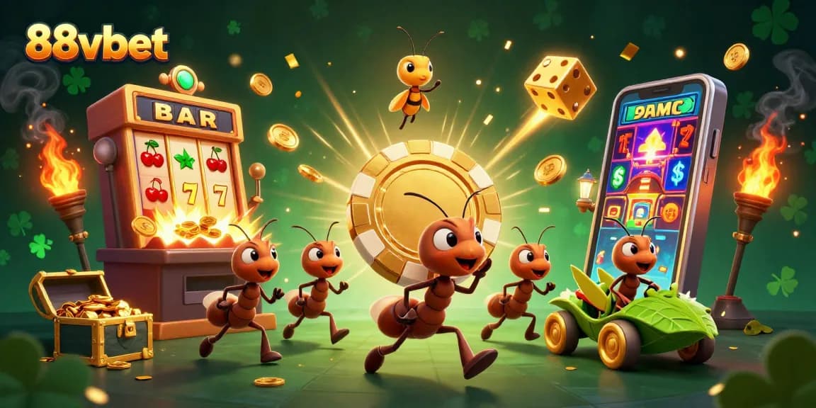 Trải nghiệm 88vbet với đội quân kiến tham gia vụ cướp hiện lên chi tiết hấp dẫn.