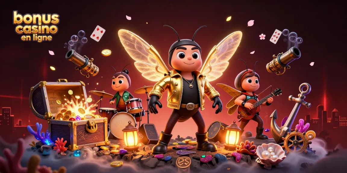 Bonus casino en ligne : Jouer et gagner avec des jeux captivants dans un décor vibrant