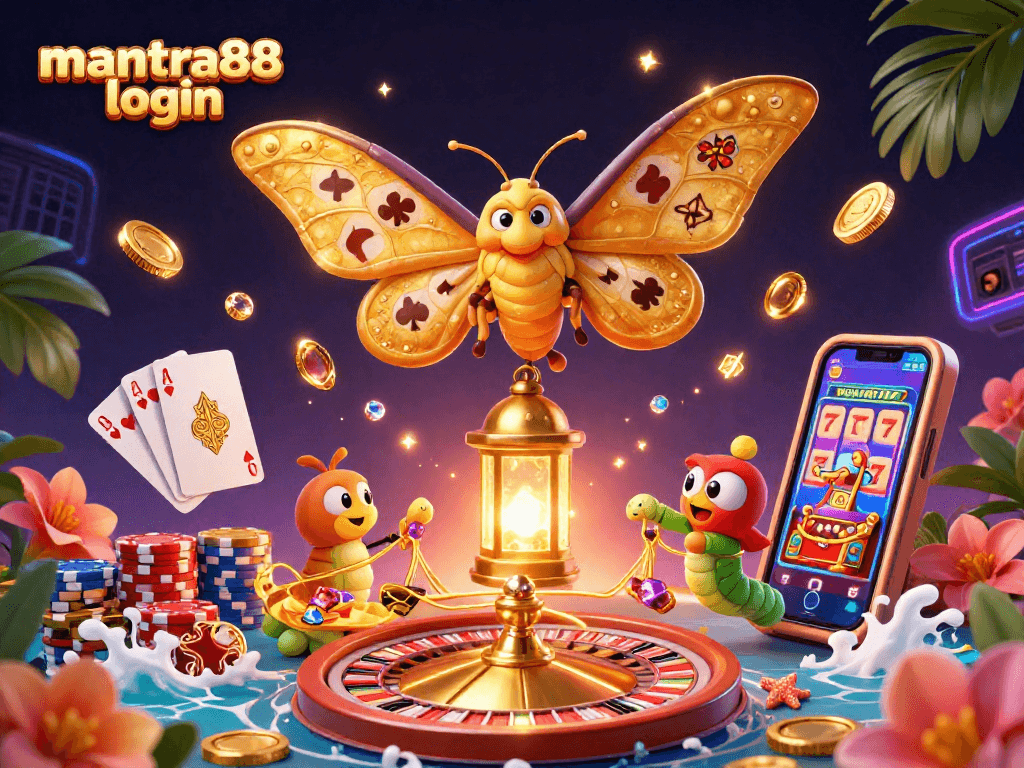 Experience exhilarating gaming at mantra88 login with stunning visuals of casino adventures and mythical elements.