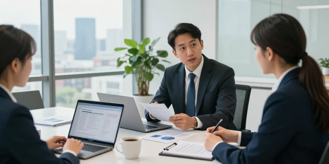uk merchant cash advance consultation with financial advisor and client in modern office