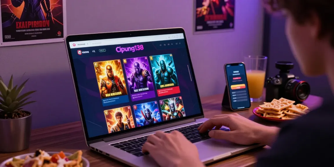 Cipung138 platform dengan pengguna menikmati permainan online, suasana nyaman dan menarik.