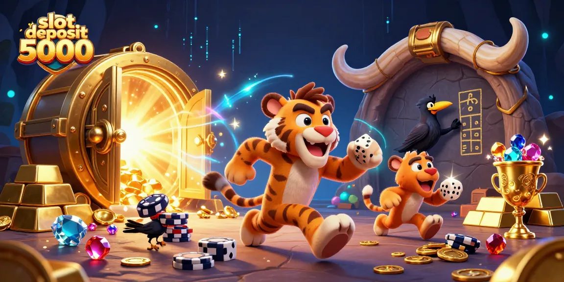 Menang besar dengan slot deposit 5000 di kasino prasejarah yang megah.