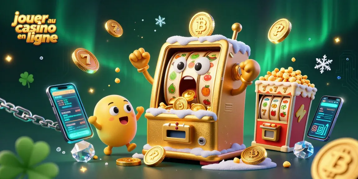 Gagnez gros en jouant au casino en ligne avec un jackpot en pièces d'or.