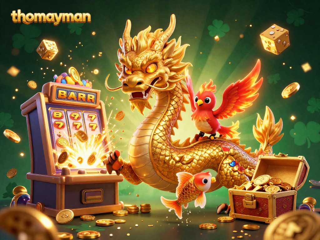 Spin the reels in thomayman and win huge jackpots with dynamic 3D animation and stunning graphics.