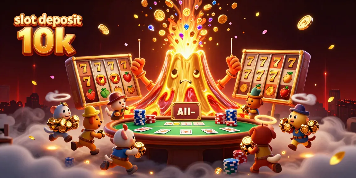 Spin the reels in excitement at slot deposit 10k, capturing treasure from vibrant characters.