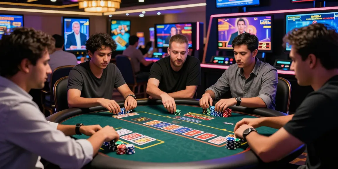 Live Andar Bahar game in action with real dealers and excited players in a vibrant online casino