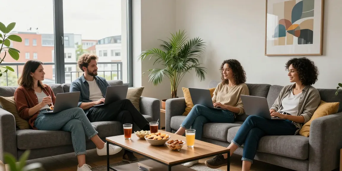 Gemütliches Apartment in Hannover, ideal zum Monteurzimmer mieten Hannover mit modernem Wohnraum und entspannten Gästen.