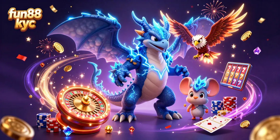 Chơi cá cược hấp dẫn tại fun88 kyc với các phần thưởng cực lớn và trò chơi độc đáo.