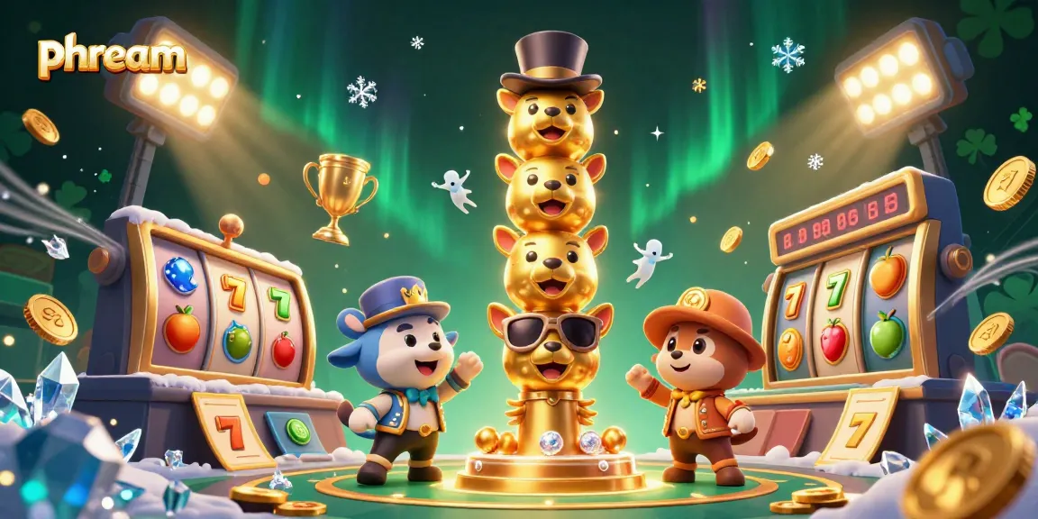 Play exciting slot games at phdream with dynamic elements and a vibrant casino atmosphere.