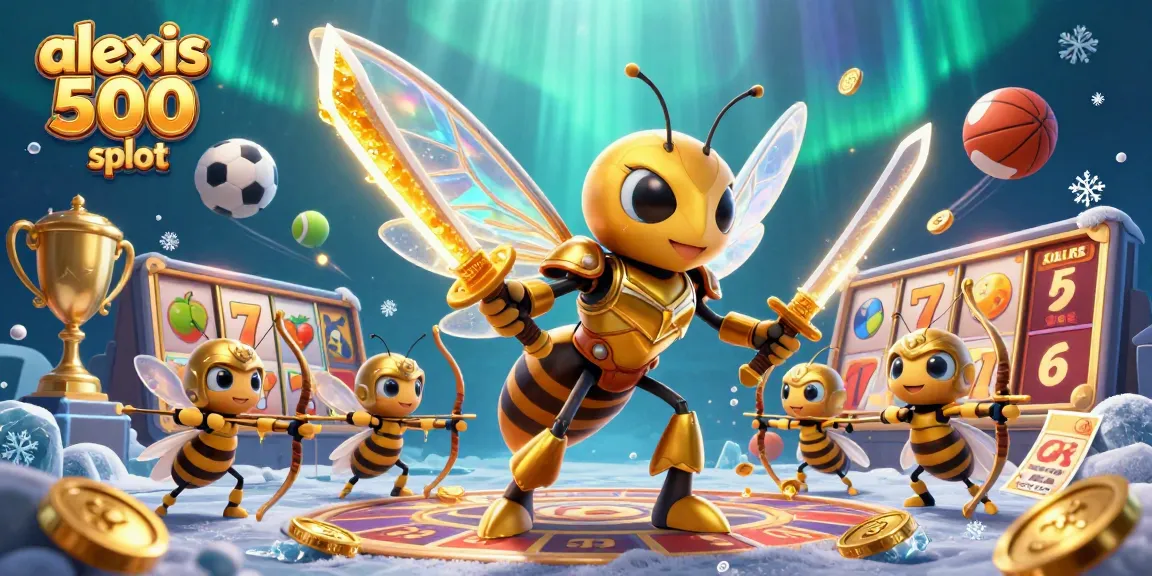 Engage with the alexis 500 slot for thrilling gameplay featuring 3D characters and dynamic slot reels.