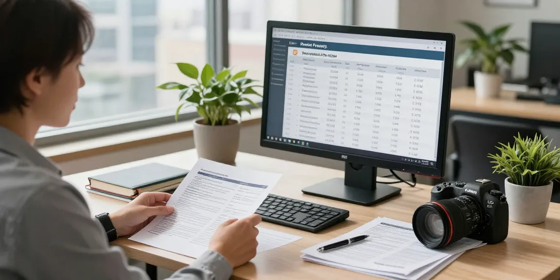 Engaging property tax consultant helping landlords maximize deductions in a bright office.