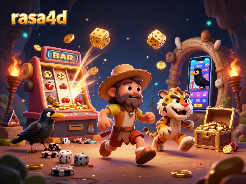 Rasa4d menghadirkan kegembiraan kasino pra-sejarah dengan karakter unik dan mesin slot bercahaya.