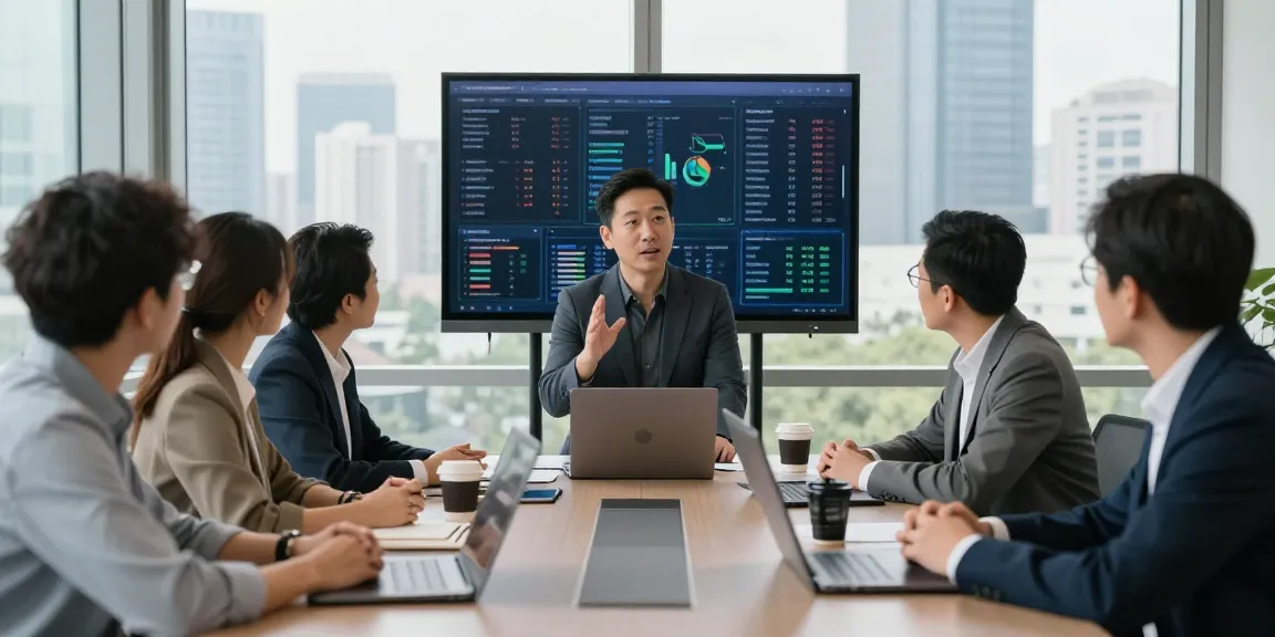 Terry Hui engaging investors in real estate strategies at a modern conference table.