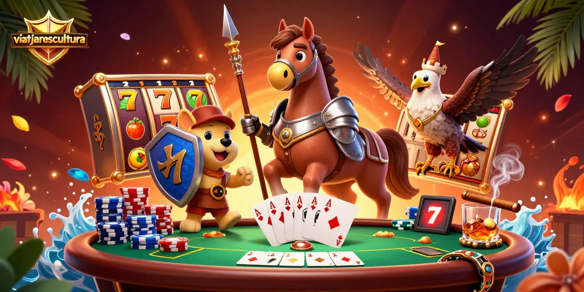Engage with viatjarescultura's lively casino gaming scene featuring knights and dynamic slots.