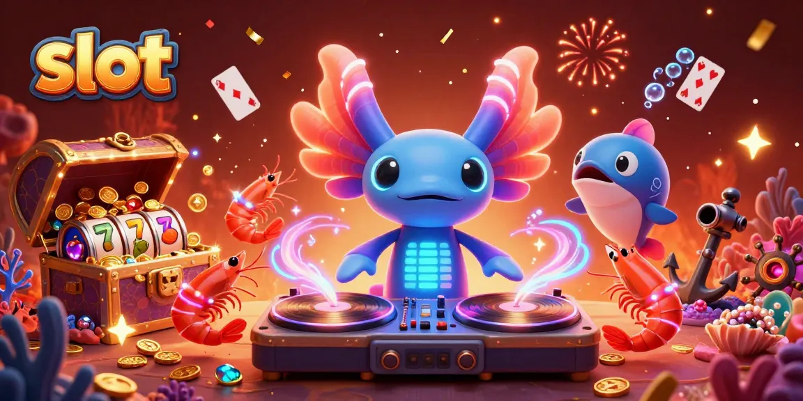 Experience thrilling slot action with vibrant characters amid underwater treasures.