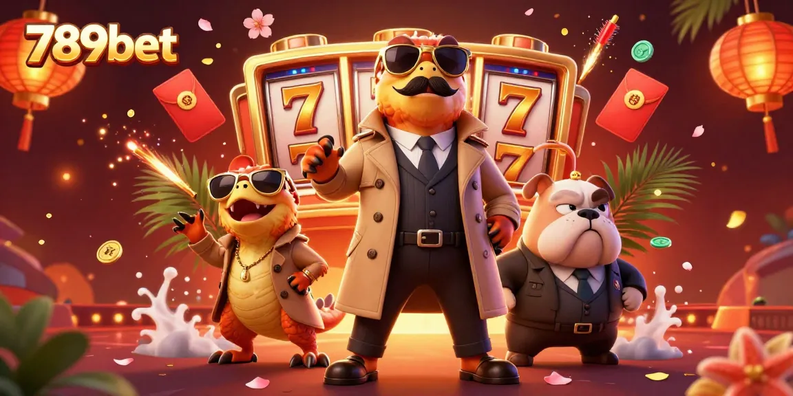 Engage with 789bet as three raptors in a trench coat hilariously attempt to enter a VIP casino.